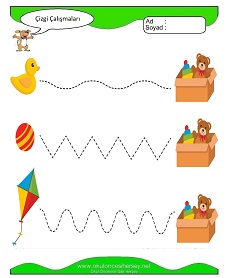 Çizgi Çalışma Sayfaları